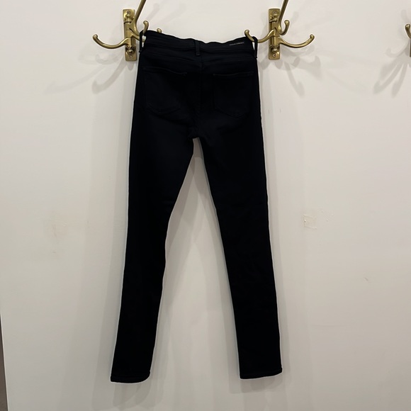 Black super soft citizen of humanity skinny jeans - Picture 4 of 6